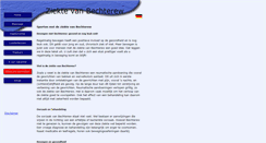 Desktop Screenshot of bechterew.blessure-aanwijzer.nl